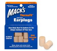 Macks - Tapones para los oídos (10 Pares), Color Beige