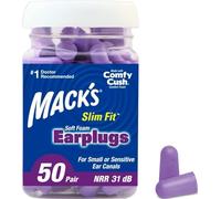 Mack's - Tapones para oídos Morado Morado Talla:50 Pares
