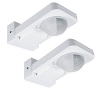 Maclean Energy MCE243 Detector de movimiento PIR 2 piezas IP65 20m