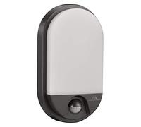Maclean Energy MCE340 Lámpara LED con Sensor de Movimiento por Infrarrojos GR 1100lm 15W IP54 Color Gris, Blanco Natural (4000K) (Gris)