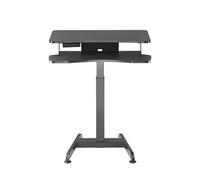 Maclean Mc-835 Portable Desk Electric Height Adjustable 72 -122cm Max. 37 Kg Control Panel Sit Stand Work Station
