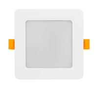 Maclean MCE Panel de Luz LED de Techo Foco con Montaje Empotrable (9W Foco empotrable | Cuadrado)