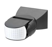 Maclean MCE201GR Sensor de Movimiento Infrarrojo Universal con Sensor Crepuscular | Alcance: 12m | Detector de Movimiento para Montaje en Techo y Pared, Uso Interior y Exterior