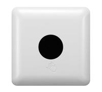 Maclean MCE313 Detector de Movimiento de Pared Interruptor Sin Contacto, Sensor Infrarrojo para Distancias Cortas, Interruptor de Luz, Alcance del Sensor PIR de 5 a 6 cm, Carga máx. 1200W (1, Blanco)