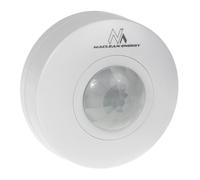Maclean MCE314 Detector de Movimiento PIR para Instalación Interior, Detector de Movimiento por Infrarrojos, Rango de Detección de 360°, Alcance hasta 6m, Carga máxima 1200W