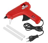 Maclean MCE432 Pistola de pegamento caliente 40W + 2x barras de pegamento caliente Barras de pegamento transparentes para manualidades y reparaciones Pistola de pegamento caliente