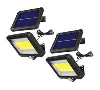 Maclean MCE438 Proyector LED solar 5W 400lm 6000K con sensor movimiento x2