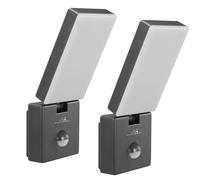 Maclean MCE516 GR Pack 2 Reflector LED 10W PIR IP65 800 lm 4000K