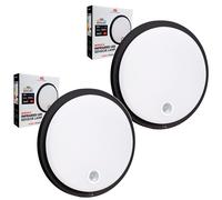 Maclean MCE525 B 2x Lámpara LED IP65 Sensor PIR 10W 4000K Blanco neutro