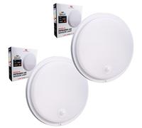 Maclean MCE525 W Lámpara LED 10W Sensor PIR IP65 1000lm 4000K - Juego 2