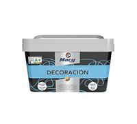 Macy Pintura Plástica Mate Decoración Interiores Excelente Cubrición, Acabado Perfecto. Color Celeste. 4 Litros