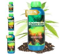 MADAME GROW Abono y Fertilizante Universal para Plantas Verdes - Sustrato (JAMAICAN BLOOM 1L)