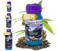 Madame Grow | Bazooka Bloom K30 Revienta Cogollos 250ml - Engordador Cogollos Superconcentrado | Bloom Nutrition K30 Orgánico | Floración Fase II | 420