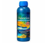 MADAME GROW Caribbean Algae Soil&Air 250ml | Abono Floración de Algas del Atlántico Orgánico | Bioestimulante con Alginatos y Citoquininas | Potenciador de Floración y Resistencia