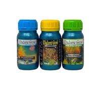 Madame Grow Kit Kingston 3x250ml - Pack Fertilizantes Orgánicos Crecimiento y Floración, Abono Líquido Superconcentrado