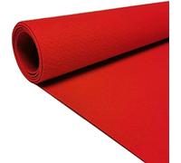 MadeInNature Alfombra de pasaje Rojo/alfombra de decoración, ideal para tienda, eventos y fiestas, cine, iglesia/pequeñas y grandes longitudes (2 x 3 m)