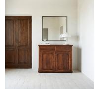 Madeira mueble recibidor de madera maciza de álamo