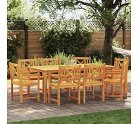 Madera de Acacia Sólida Rústicas Respaldo Ergonómico Marrón 56 x 55 5 x 90 | Sillas de Jardín 8 Uds. Natural Madera de Acacia Sólida Exterior, Juego de Sillas Plegables Resistentes con Apoyabrazos para