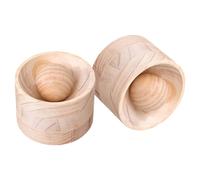 Madera Prensa Manual 2 Juegos para Masa de Dumplings | Acabado Khaki, Superficie Lisa y Limpieza Rápida, para Cocina Casera y Práctica Culinaria
