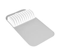 madesmart Alfombrilla para cuchillos, color blanco y gris