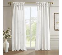 Madison Park Emilia - Cortina para Ventana, Color Blanco (95")