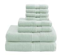 Madison Park Lujoso Juego de Toallas de baño de Lujo 100% algodón de 800 g/m, Espuma de mar, Multi-Sizes
