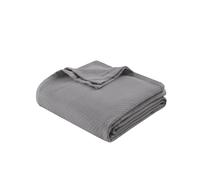 Madison Park Premier Comfort - Manta de algodón líquido, Color Gris