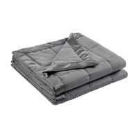 Madison Park Windom - Manta Alternativa de plumón 3M Scotchgard, Tratamiento de absorción de Humedad, Ligera y Suave para Todas Las Estaciones, Ribete Satinado, Color carbón King