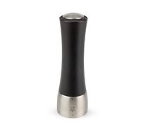 PSP Peugeot Molinillo de sal Madras u'Select, ajustable acero inoxidable y haya chocolate 21 cm