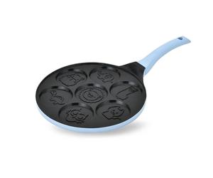 Maestro mr-1222 sartén para tortitas de 26 cm con diseño de emoticon
