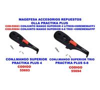 Magefesa acc.olla practika plus conj.mango supe.4 l 09rememafp3