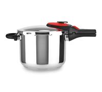 Magefesa Activa2 - Olla Express Rápida de 5 Litros, Acero Inoxidable 18/10, 2 Programas de Cocción, Apta para Todo Tipo de Cocinas, Inducción