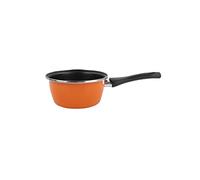 MAGEFESA Cazo 14Ø - Valencia New. Antiadherente bicapa Reforzado. Fondo 100% Full Induction. Exterior Naranja. 50% Ahorro energético.