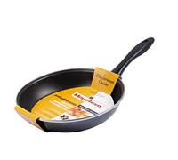 MAGEFESA Glass - Sartén 26cm de Acero vitrificado Exterior Negro Cristal. Antiadherente bicapa Reforzado, aptas para Todo Tipo de cocinas, Especial inducción. 50% de Ahorro energético.