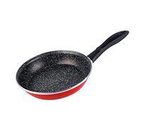 MAGEFESA K2 Rojo - Sartén 24cm de Acero vitrificado Exterior Color Rojo. Antiadherente bicapa Reforzado Efecto Piedra, Apta para Todo Tipo de cocinas, Especial inducción. 50% de Ahorro energético.