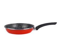 MAGEFESA K2 Rojo - Sartén 26cm de Acero vitrificado Exterior Color Rojo. Antiadherente bicapa Reforzado Efecto Piedra, Apta para Todo Tipo de cocinas, Especial inducción. 50% de Ahorro energético.