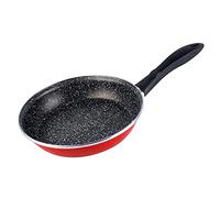 MAGEFESA K2 Rojo - Sartén 30cm de Acero vitrificado Exterior Color Rojo. Antiadherente bicapa Reforzado Efecto Piedra, Apta para Todo Tipo de cocinas, Especial inducción. 50% de Ahorro energético.