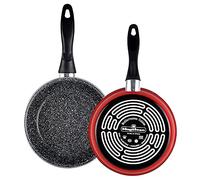 MAGEFESA K2 Sartén, Acero esmaltado vitrificado, Inducción y lavavajillas, Rojo, 32 cm