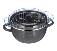 Magefesa Parma - Freidora con cestillo 24cm, recubrimiento esmaltado, limpieza lavavajillas apta para cocinas de gas, vitrocerámica y gas, Fabricada en España Vitrinor