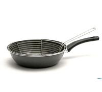 Magefesa Sartén freidora Parma 26 cm esmaltada con cestillo apta para lavavajillas gas/vitrocerámica