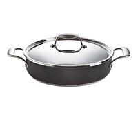 Magefesa - Prisma tartera de 28 cm con tapa, fabricada en acero inoxidable 18/10, compatible con todo tipo de cocina, incluido induccion, fácil limpieza, apt para lavavajillas y horno hasta 200 ºC