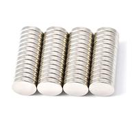 Magenesis 52 piezas Imanes de neodimio 10x2 mm extremadamente potentes, fuerza de sujeción aprox. 2 kg