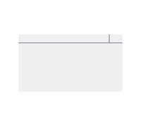 Magflex® Gran Imán de Placa de Placa Magnética Con Superficie Blanca Y Seca Blanca Para Crear Etiquetas Extraíbles Y Cambiantes - 140mm x 80mm x 0.85mm - Paquete de 5