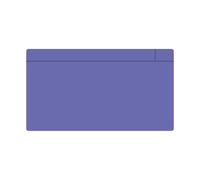 Magflex® Gran Imán de Placa de Placa Magnética con Superficie Brusa de Lavado Seco Púrpura para Crear Etiquetas Extraíbles Y Cambiantes - 140mm x 80mm x 0.85mm - Paquete de 5
