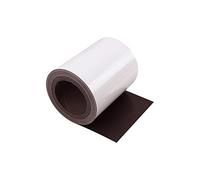 Magflex® Hoja Magnética Blanca de Brillo Flexible Para Crear Imágenes Magnéticas, Obras de Arte, Letreros O Pantallas - 150mm de Ancho - 1 M de Longitud