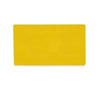 Magflex® Hoja Magnética Flexible Con Superficie Brillante de Lavado Seco Amarillo Para Crear Scrumbers, Etiquetas Extraíbles Y Cambiantes - 140mm x 80mm x 0.85mm - Paquete de 5