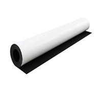 Magflex® Lite Matt White White Flexible Magnetic Sheet Para Crear Imágenes Magnéticas, Obras de Arte, Letreros O Pantallas - 620mm de Ancho - 1 M de Longitud