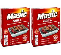 Magic Grill Barbacoa desechable (Paquete de 2)