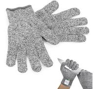 MAGIC SELECT Guantes Anticorte Seguridad Nivel 5 EN388. Guantes de Trabajo, Jardinería, Cocina con Protección Limitada de las Manos.