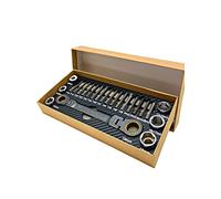 MAGIC SELECT Kit Llave de Trinquete Articulada (23PCs). Juego de Llave con 72 Dientes, 16 Puntas de Destornillador y 6 Mangas Reductoras/Brocas. Herramienta de Reparación Multifunción. Acero CRV.